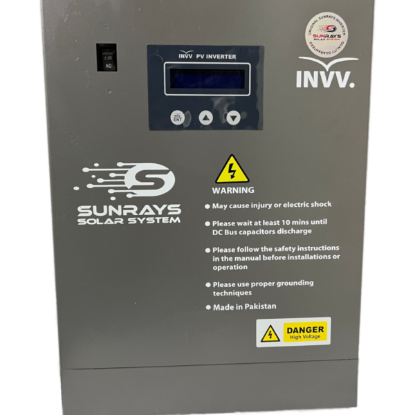 SunRays Solar inverter INVV 5KW Without Battery