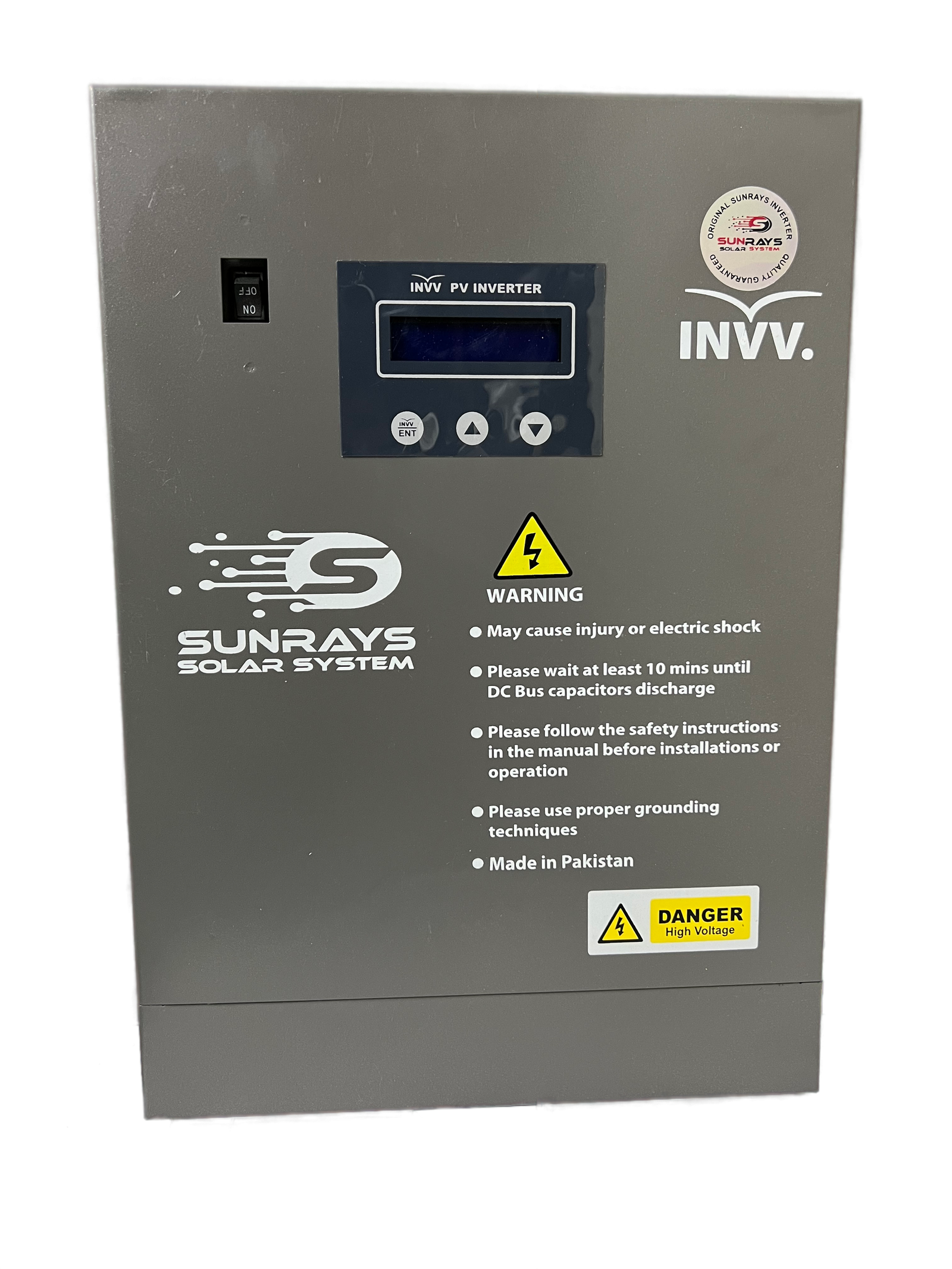 SunRays Solar inverter INVV 5KW Without Battery
