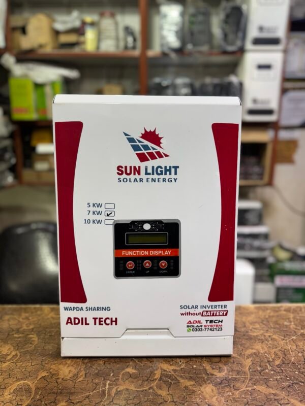 7Kva Sensitive Pro Model Solar Inverter Without Battery Wapda Sharing