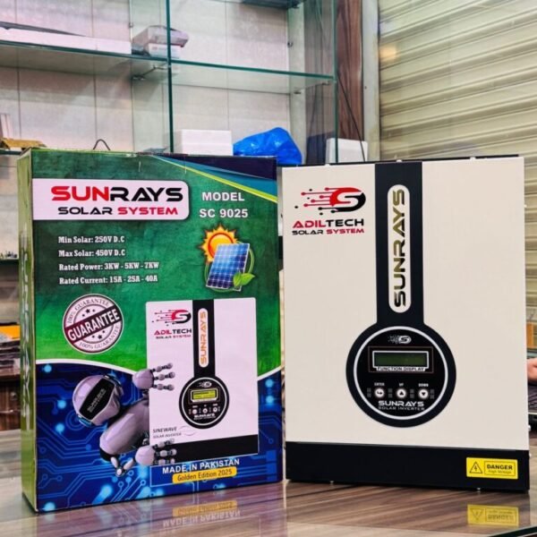 SunRays Solar Inverter SPECIAL GOLD EDITION 7KW