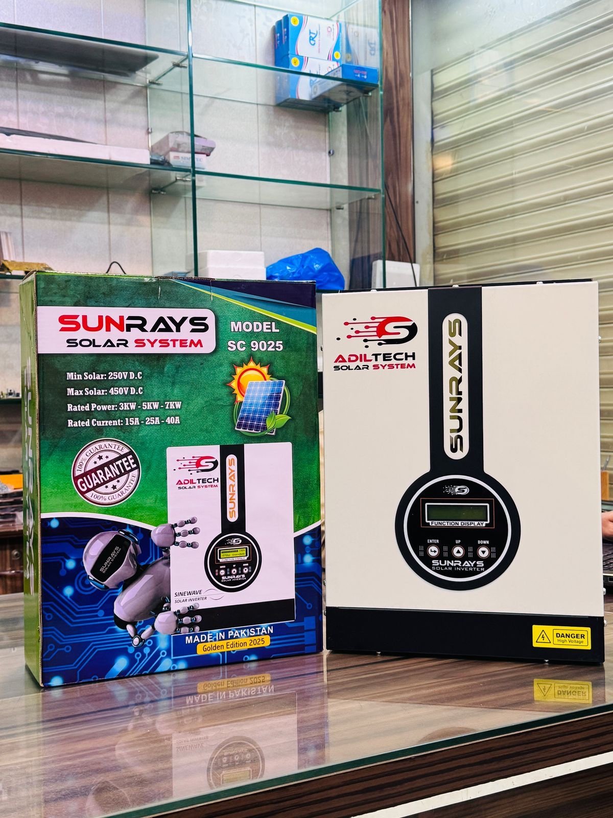 SunRays Solar Inverter SPECIAL GOLD EDITION 7KW