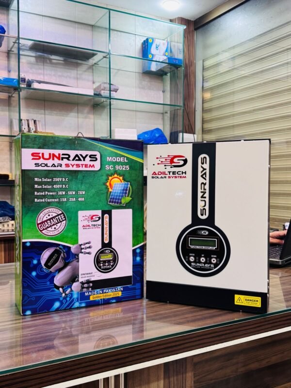 SunRays Solar Inverter SPECIAL GOLD EDITION 7KW - Image 2