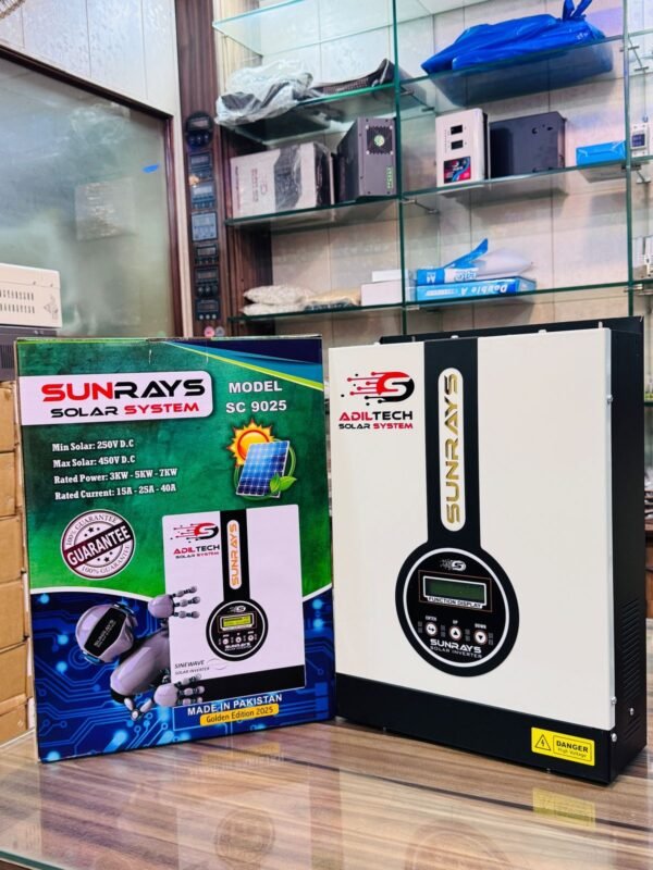 SunRays Solar Inverter SPECIAL GOLD EDITION 7KW - Image 4