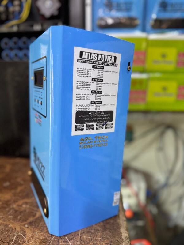 Atlas Power 80Amp Mppt Solar Hybrid Charge Controller - Image 4
