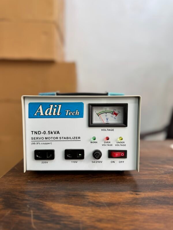 Servo Motor Stabilizer (AVR) 0.5kva