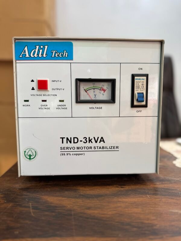 Servo Motor Stabilizer (AVR) 3kva