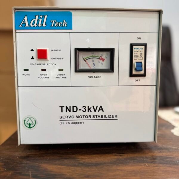 Servo Motor Stabilizer (AVR) 3kva