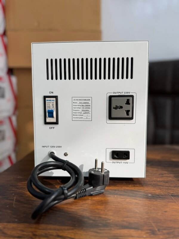 Servo Motor Stabilizer (AVR) 3000va - Image 3