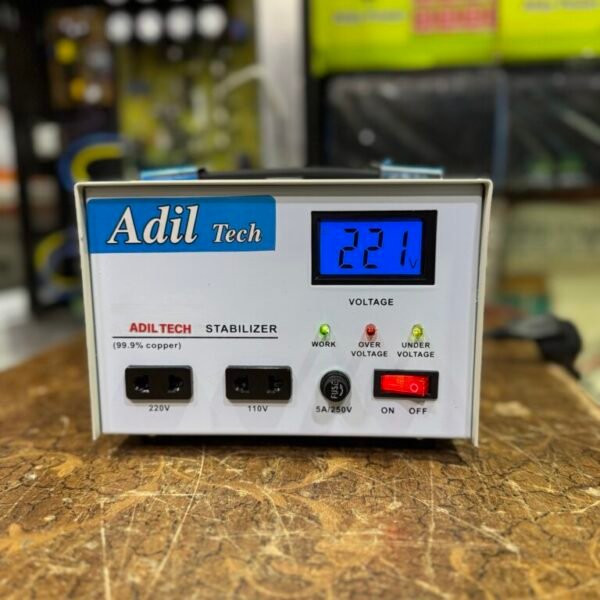 Digital Stabilizer AVR Automatic Voltage Stabilizer 500VA