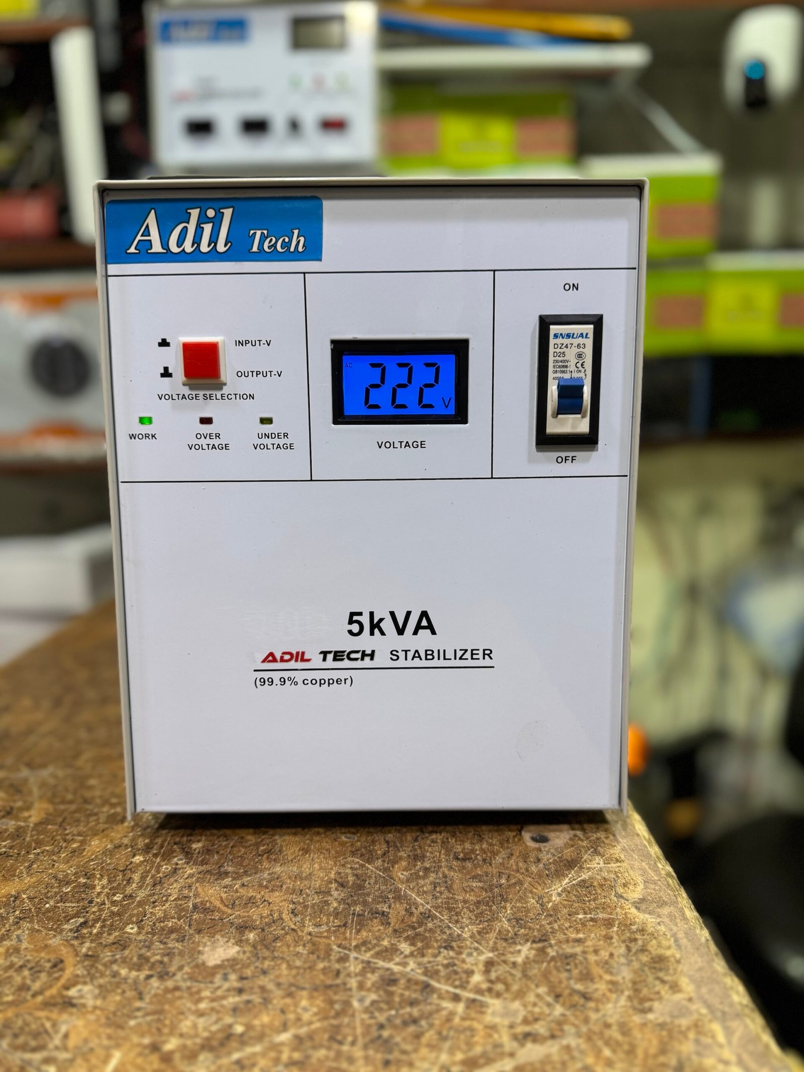 Digital Stabilizer For Home Main Line AVR Automatic Voltage Stabilizer 5kv
