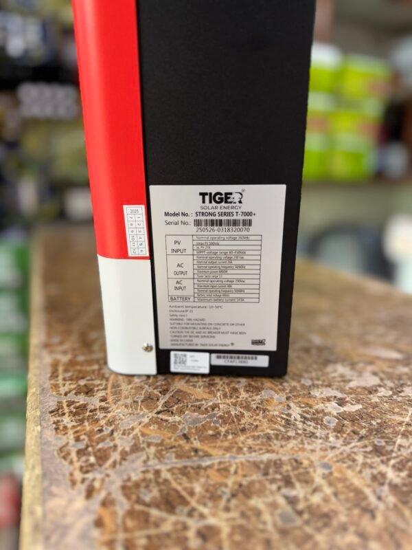 Tiger Solar Inverter 6kw Strong Series T7000+ - Image 4