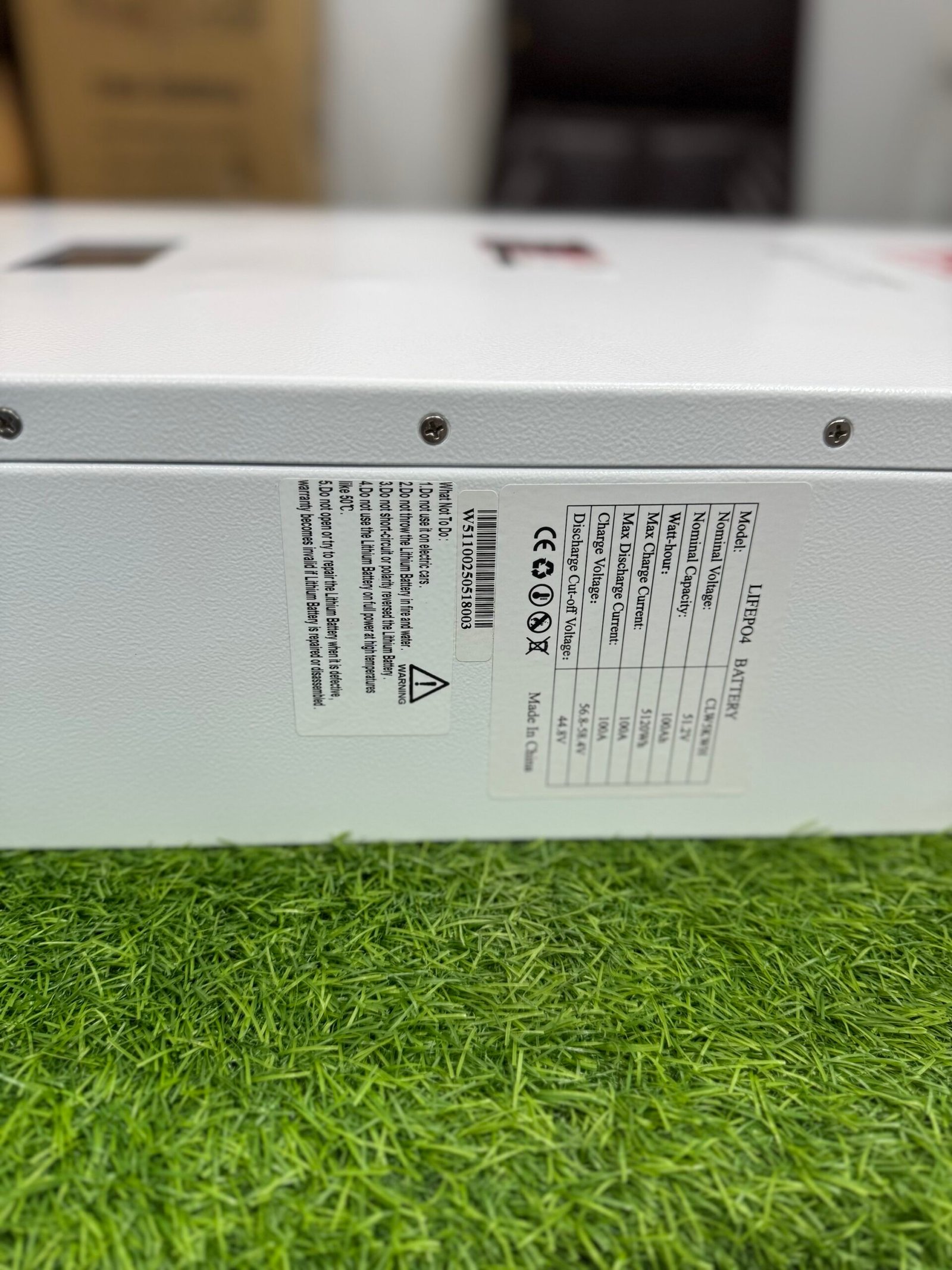 Tiger Solar Energy Lithium Battery 100A 51.2v - Image 2