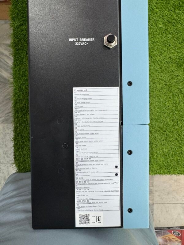 Tiger Solar Inverter 4.5Kw Gold Series T7500+ - Image 6
